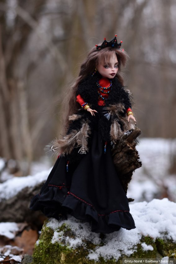 Гарпия Сорока — ООАК Monster High и Ever After High: репейнт (фото 3)