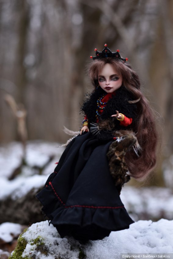 Гарпия Сорока — ООАК Monster High и Ever After High: репейнт
