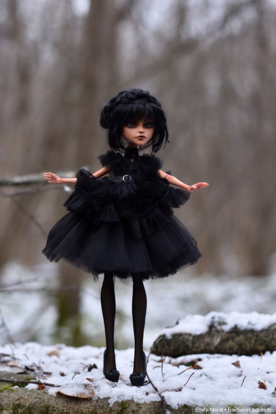 Уэнсдей — ООАК Monster High и Ever After High: репейнт (фото 2)