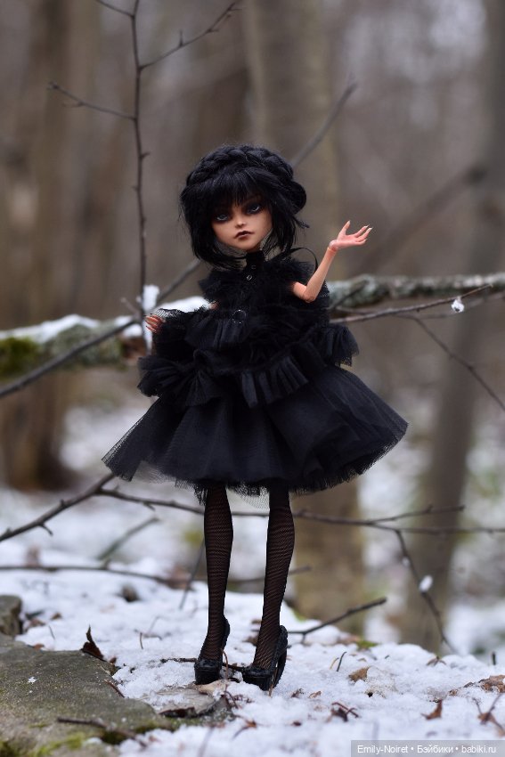 Уэнсдей — ООАК Monster High и Ever After High: репейнт (фото 3)