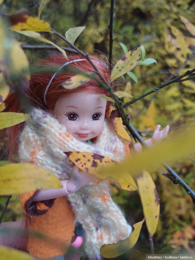 Ксюша в осеннем парке — Куклы Kelly (Келли): Сестра Барби