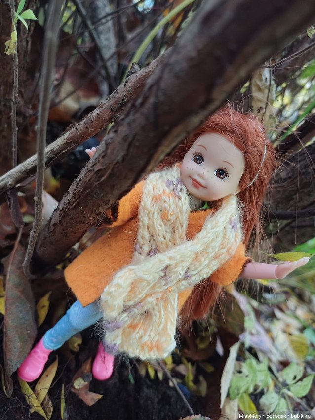 Ксюша в осеннем парке — Куклы Kelly (Келли): Сестра Барби (фото 4)