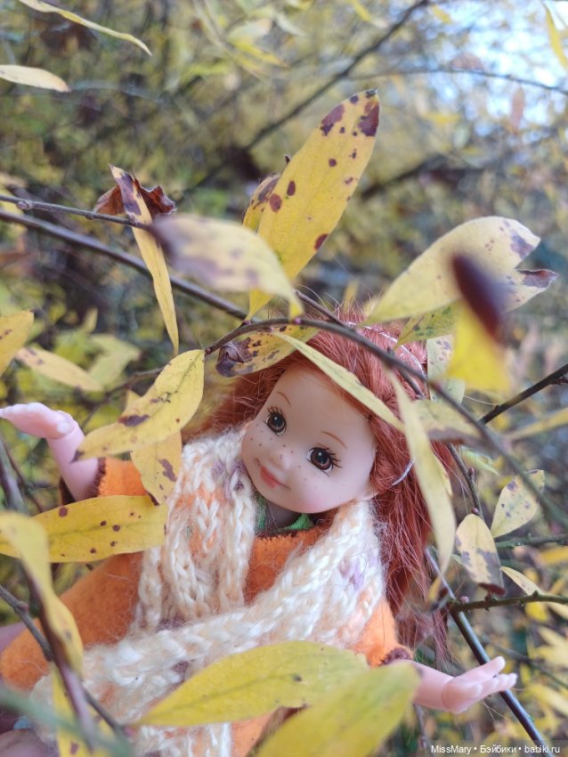 Ксюша в осеннем парке — Куклы Kelly (Келли): Сестра Барби