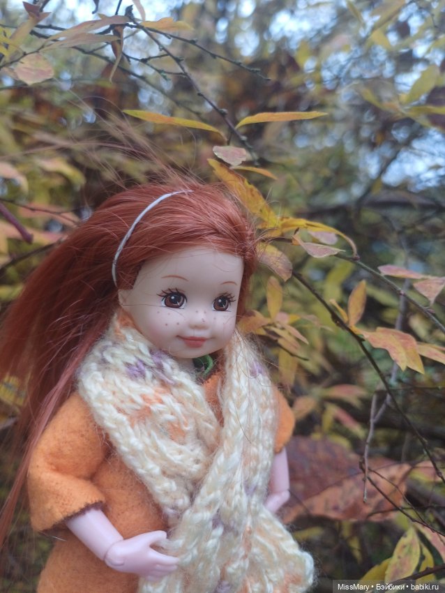 Ксюша в осеннем парке — Куклы Kelly (Келли): Сестра Барби (фото 5)