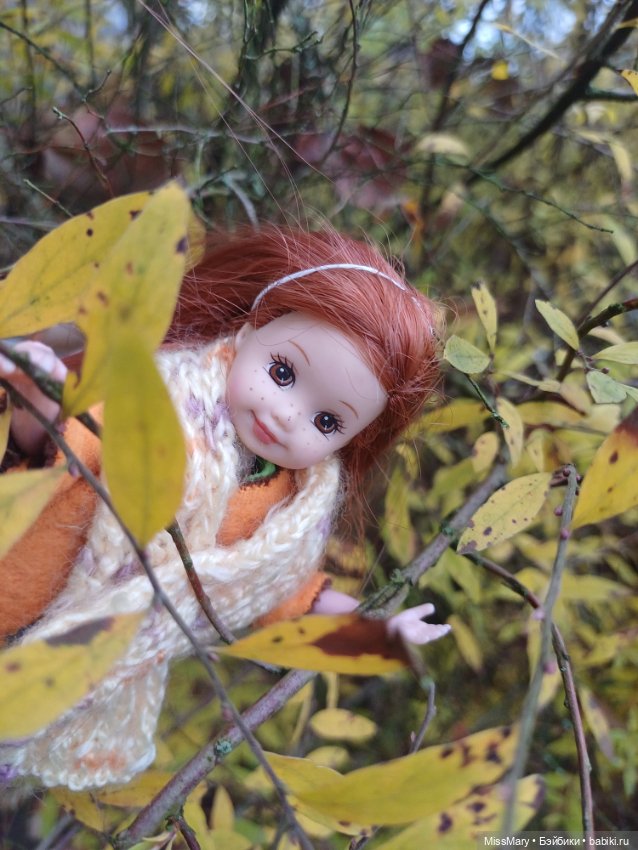 Ксюша в осеннем парке — Куклы Kelly (Келли): Сестра Барби