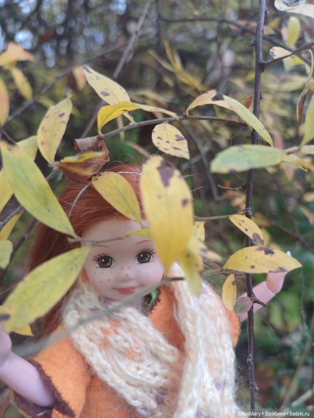 Ксюша в осеннем парке — Куклы Kelly (Келли): Сестра Барби (фото 10)