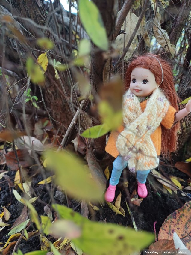 Ксюша в осеннем парке — Куклы Kelly (Келли): Сестра Барби