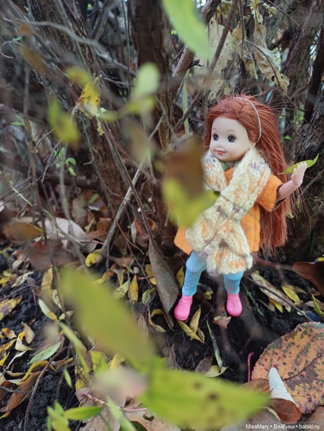 Ксюша в осеннем парке — Куклы Kelly (Келли): Сестра Барби