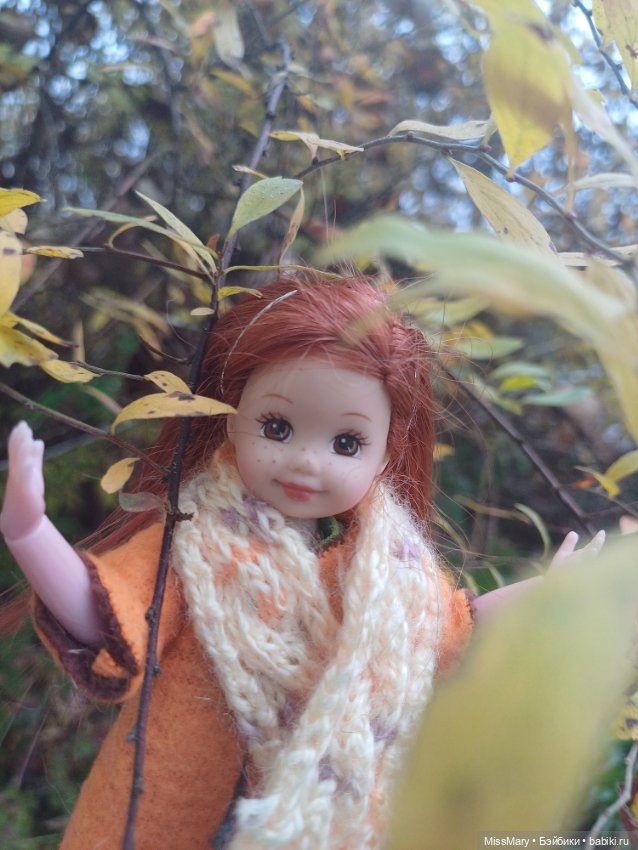 Ксюша в осеннем парке — Куклы Kelly (Келли): Сестра Барби (фото 8)