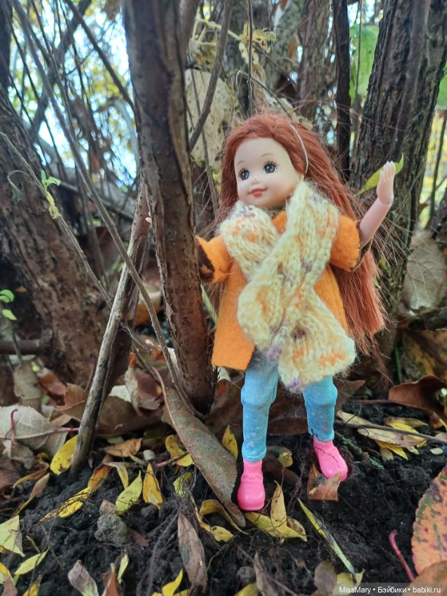 Ксюша в осеннем парке — Куклы Kelly (Келли): Сестра Барби