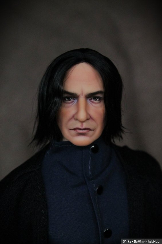 Северус Снейп — ООАК и кастом Барби (Barbie): репейнт (фото 9)