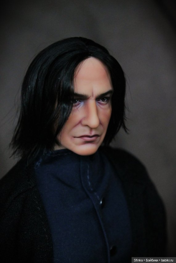 Северус Снейп — ООАК и кастом Барби (Barbie): репейнт (фото 8)