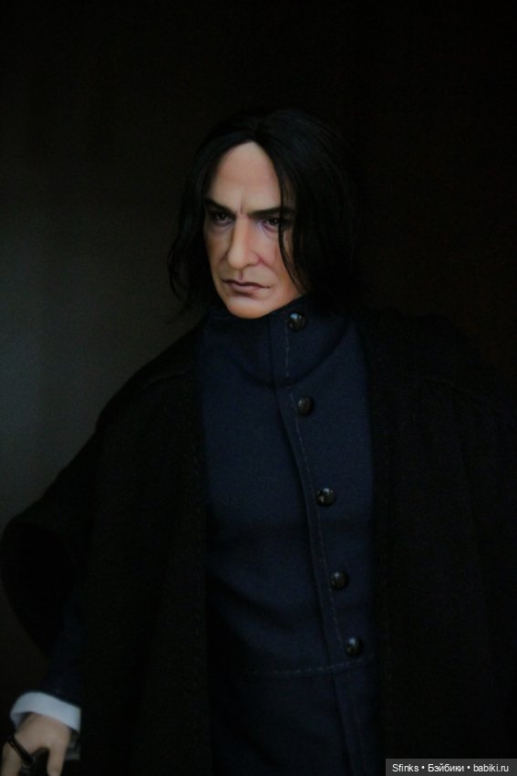 Северус Снейп — ООАК и кастом Барби (Barbie): репейнт (фото 7)