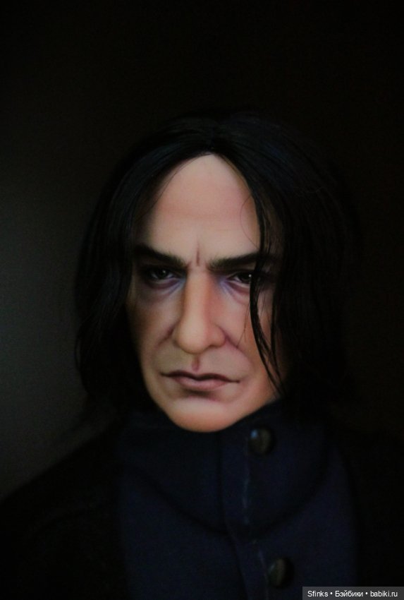 Северус Снейп — ООАК и кастом Барби (Barbie): репейнт (фото 6)