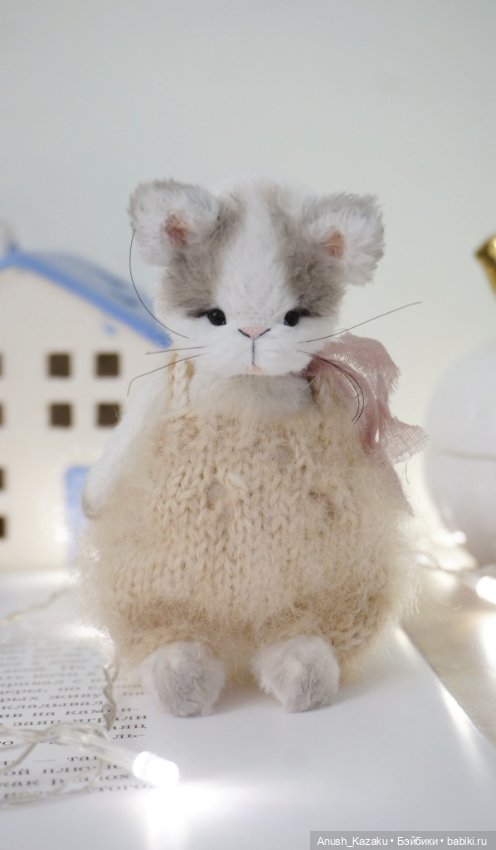 Котик Марли 💗 — Авторские мишки Тедди и друзья: фото (фото 3)