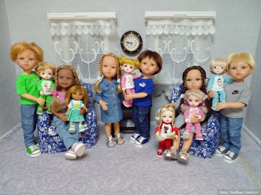 Родственные связи или год семьи в кукольном семействе (фото 8)