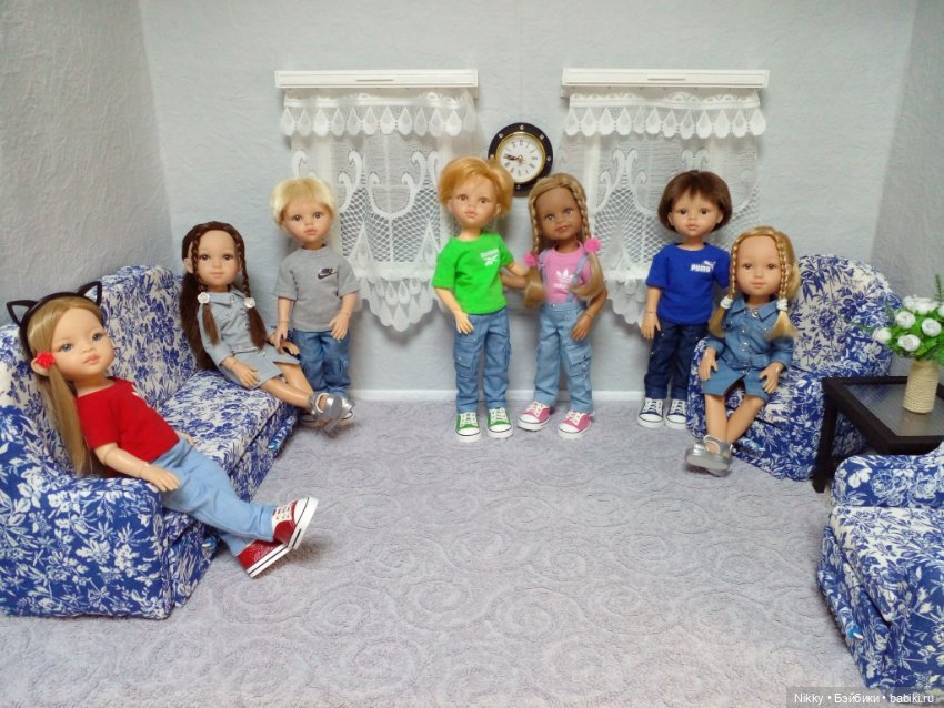 Родственные связи или год семьи в кукольном семействе