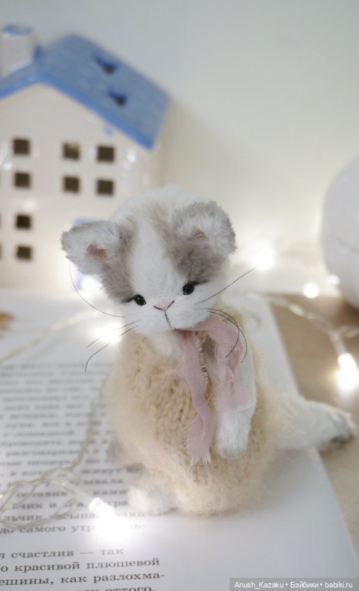 Котик Марли 💗 — Авторские мишки Тедди и друзья: фото (фото 6)