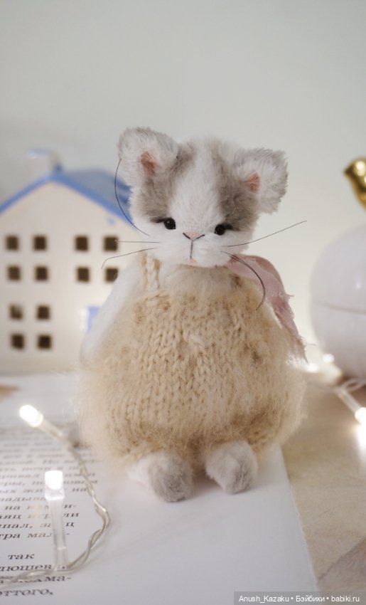 Котик Марли 💗 — Авторские мишки Тедди и друзья: фото (фото 5)