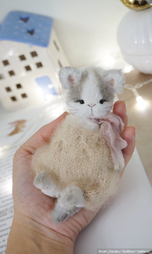 Котик Марли 💗 — Авторские мишки Тедди и друзья: фото (фото 2)