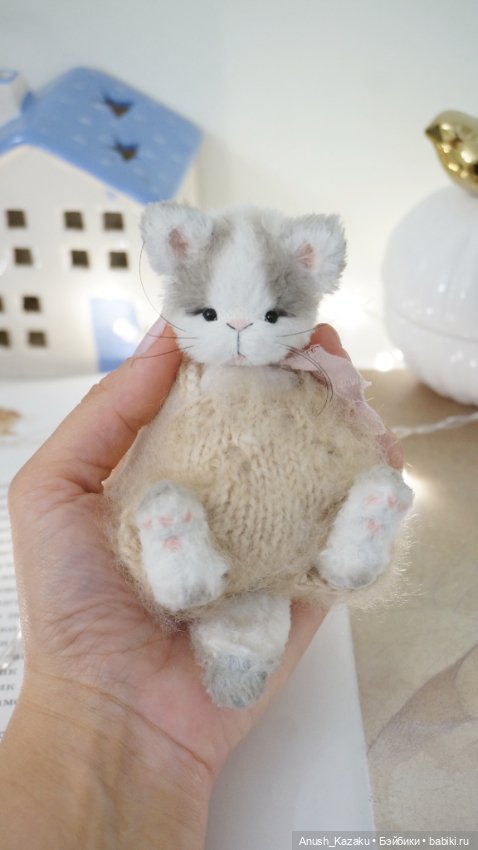 Котик Марли 💗 — Авторские мишки Тедди и друзья: фото (фото 7)