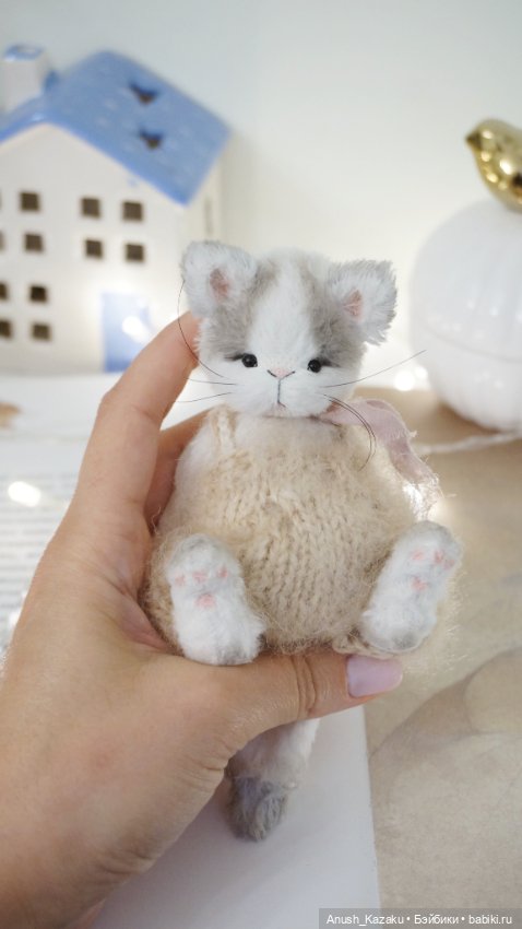 Котик Марли 💗 — Авторские мишки Тедди и друзья: фото (фото 9)