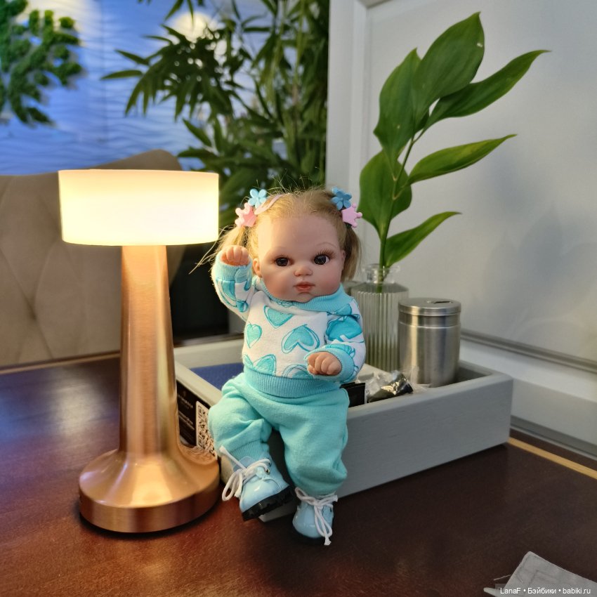 Вика-ежевика, голубика...моя ягодка🍓🎀🌸мини реборн