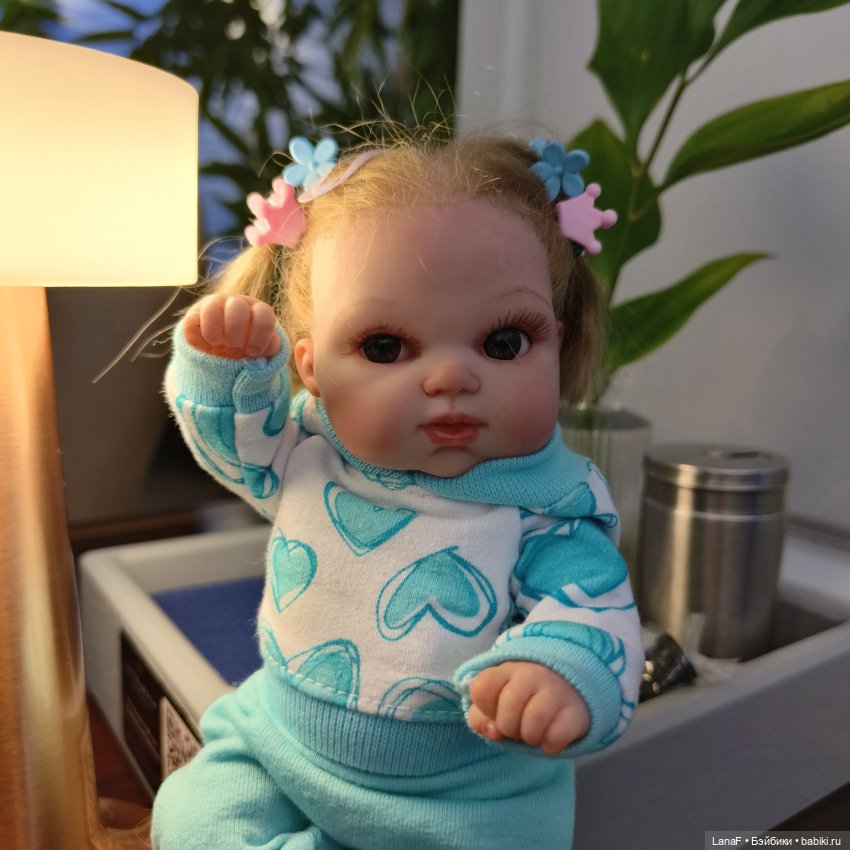 Вика-ежевика, голубика...моя ягодка🍓🎀🌸мини реборн