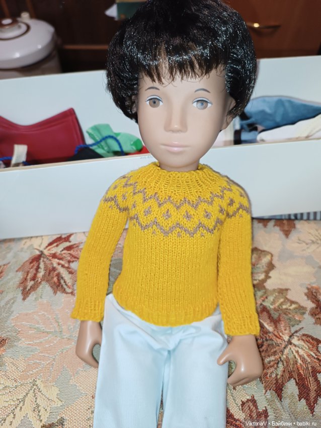 Как я вязала лопапейсу — Одежда и обувь для кукол своими руками: фото (фото 4)