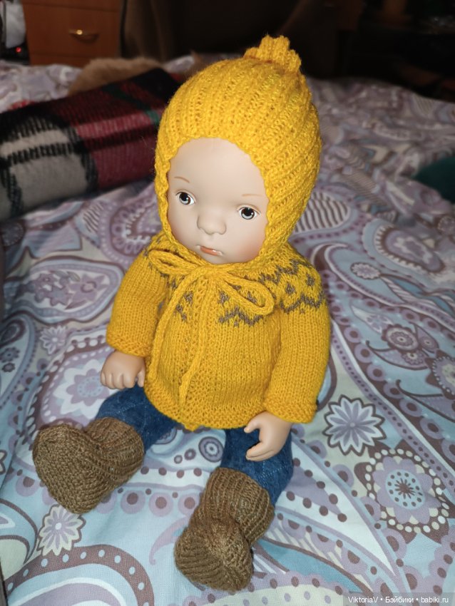 Как я вязала лопапейсу — Одежда и обувь для кукол своими руками: фото (фото 8)