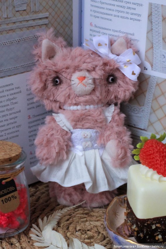 Кошечка Мэрилин Монро — Авторские мишки Тедди и друзья: фото (фото 4)