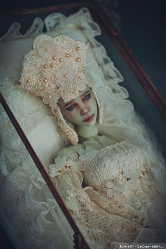 Сказка о Мёртвой Царевне — Авторские шарнирные куклы своими руками: лепка (фото 5)