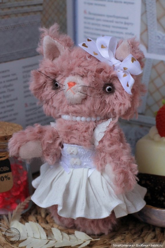 Кошечка Мэрилин Монро — Авторские мишки Тедди и друзья: фото (фото 5)