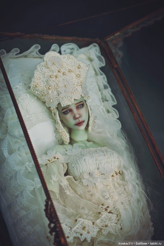 Сказка о Мёртвой Царевне — Авторские шарнирные куклы своими руками: лепка (фото 4)