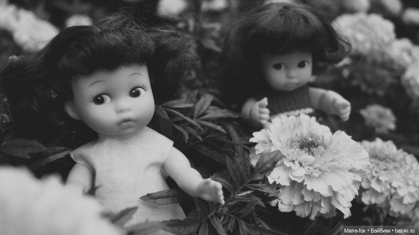 Маленькие леди в цветах — Игровые куклы разных производителей (Разное): редкие бренды