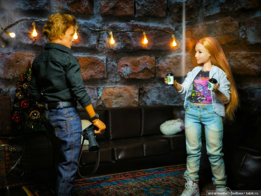 Предновогодний вайб от Рэма и Мелины
