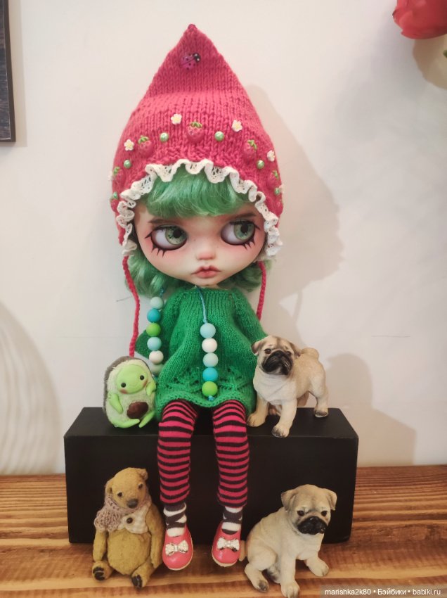 Шапки на кукол Блайз — Одежда и обувь для кукол своими руками: фото