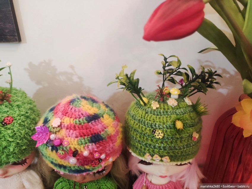 Шапки на кукол Блайз — Одежда и обувь для кукол своими руками: фото