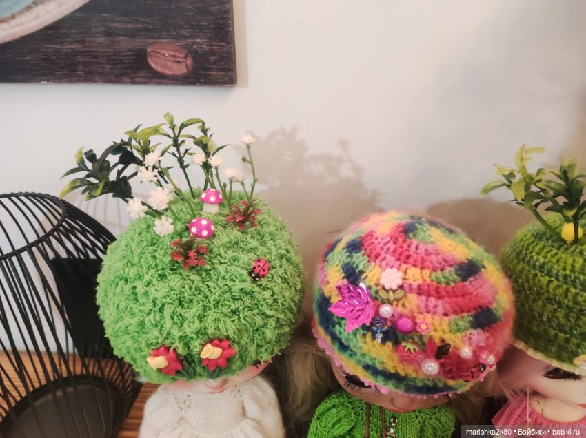 Шапки на кукол Блайз — Одежда и обувь для кукол своими руками: фото