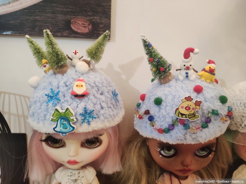 Шапки на кукол Блайз — Одежда и обувь для кукол своими руками: фото (фото 5)