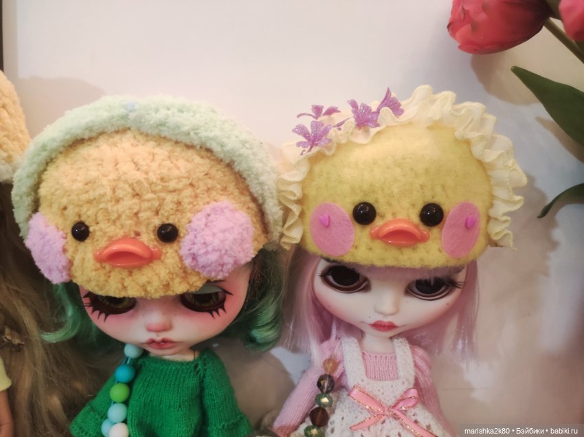 Шапки на кукол Блайз — Одежда и обувь для кукол своими руками: фото