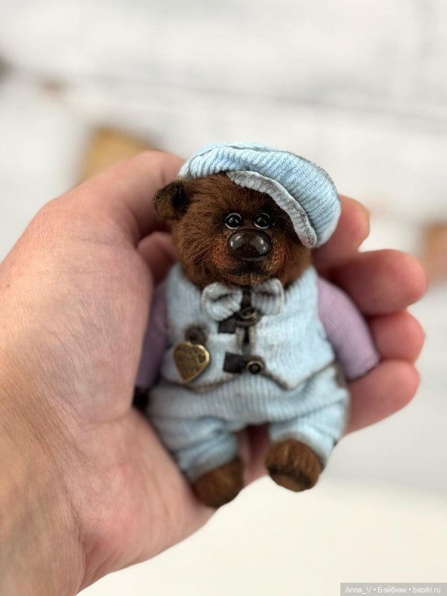Тедди мишка Гоша — Авторские мишки Тедди и друзья: фото (фото 2)