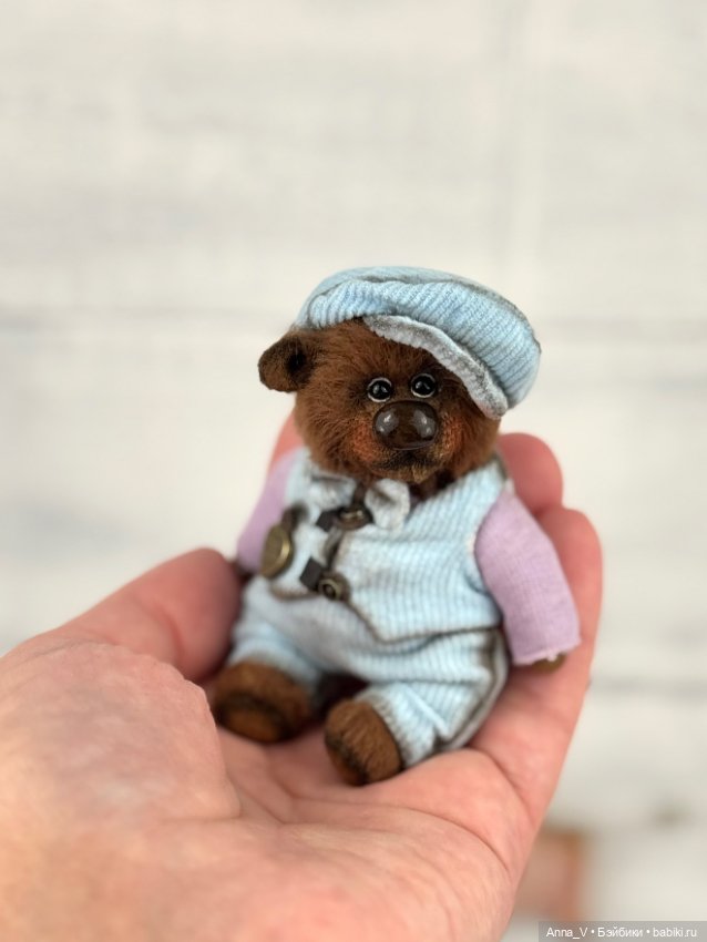 Тедди мишка Гоша — Авторские мишки Тедди и друзья: фото (фото 4)