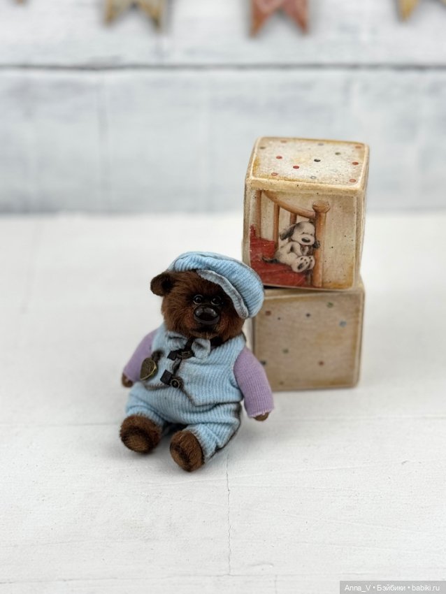 Тедди мишка Гоша — Авторские мишки Тедди и друзья: фото (фото 5)