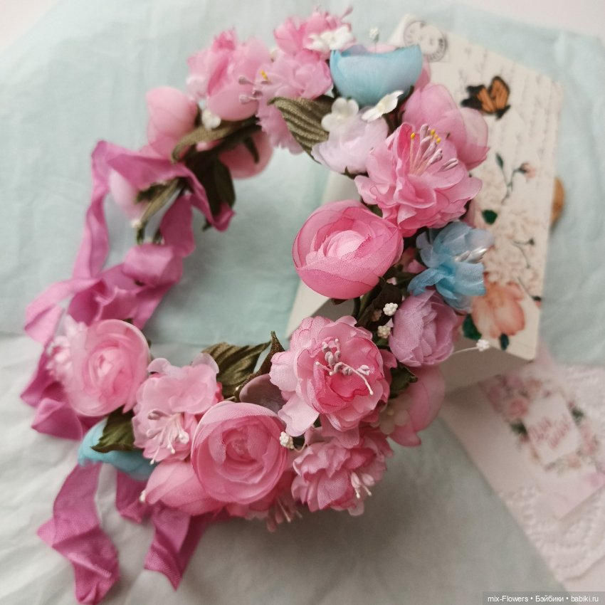 Цветочные Веночки для любимых Куколок , продолжение (фото 9)