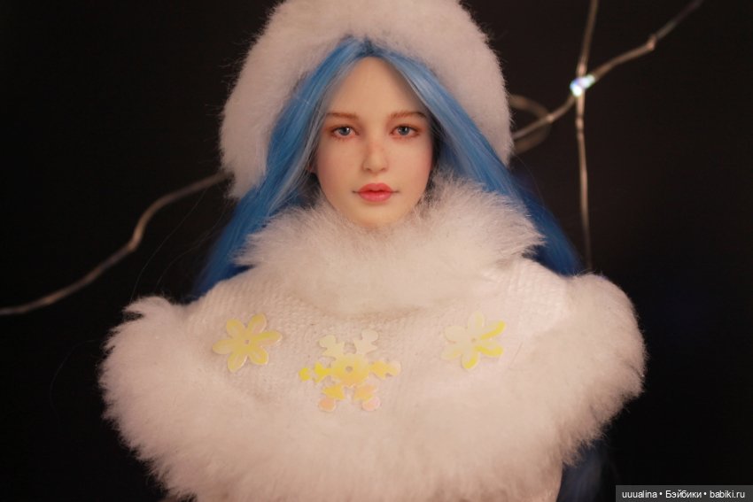 Зимняя девочка. Ооак моего авторсива (фото 9)