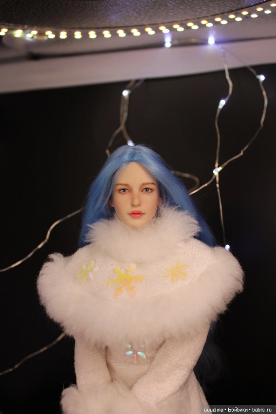 Зимняя девочка. Ооак моего авторсива (фото 10)