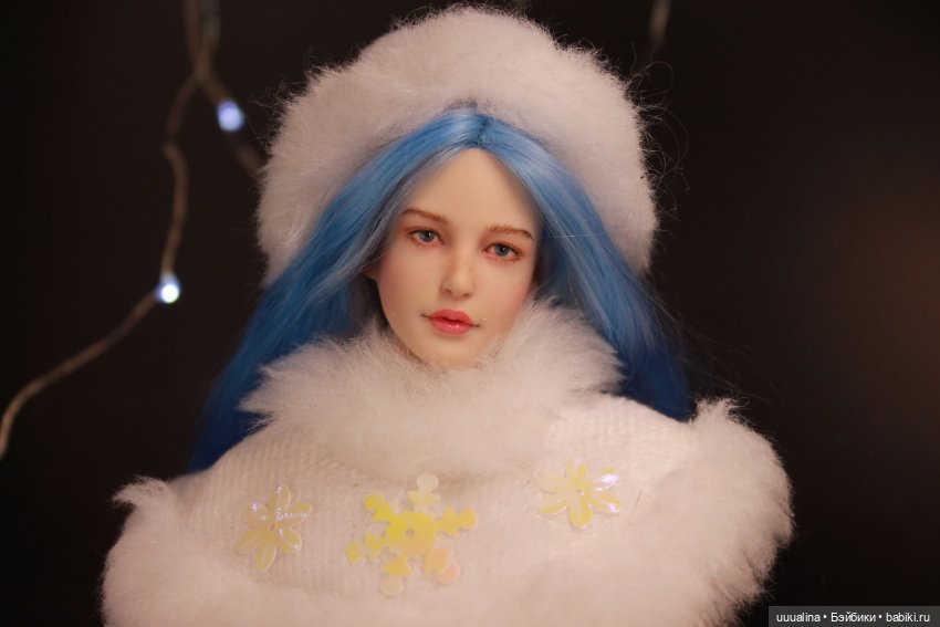 Зимняя девочка. Ооак моего авторсива (фото 8)