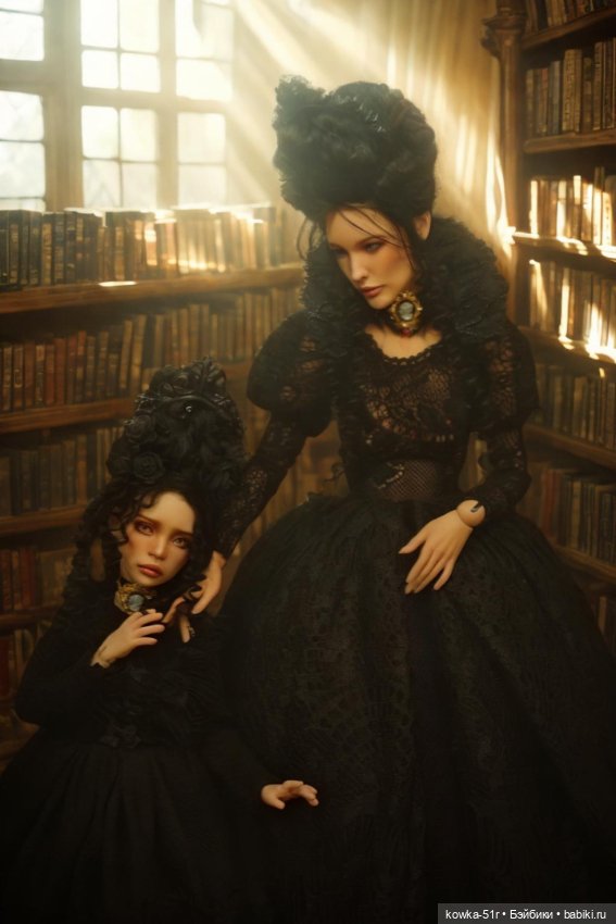 Обработки в стиле ИИ — Авторские шарнирные куклы своими руками: лепка (фото 7)