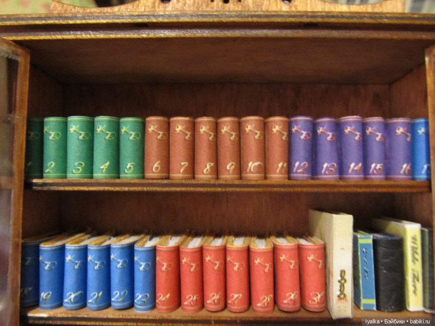 Книг много не бывает — Кукольная миниатюра своими руками: еда